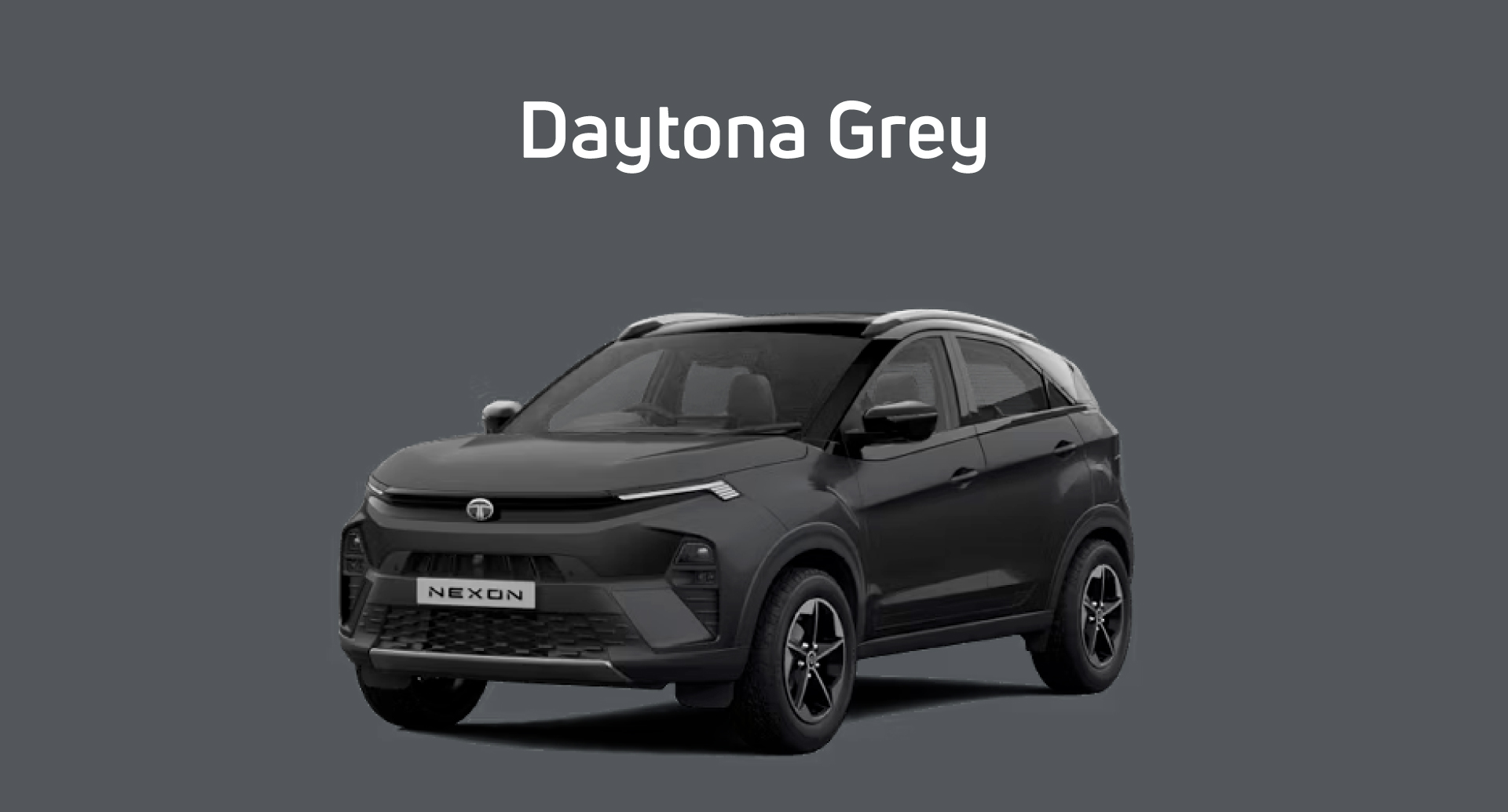Tata Nexon Daytona Grey Color