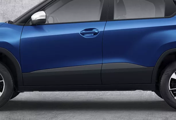 Cladding on doors, Wheel Arches and Sill Cladding