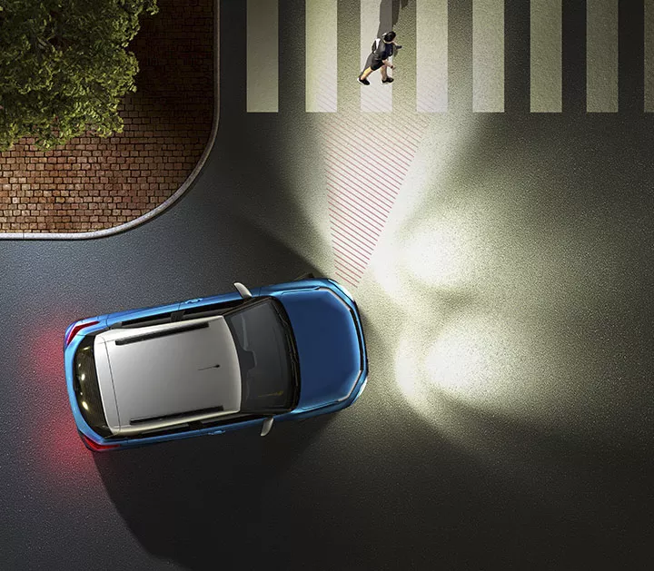 Front Fog lamps with cornering function